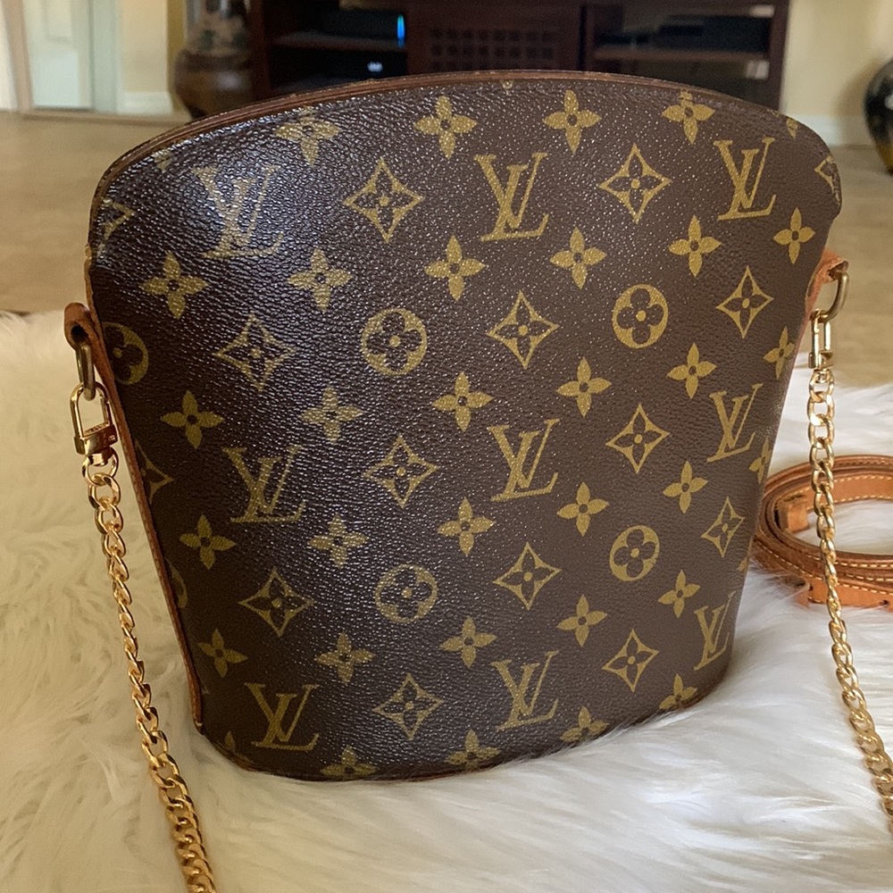 Louis Vuitton Drouot Monogram Crossbody Bag - Picture 7 of 16